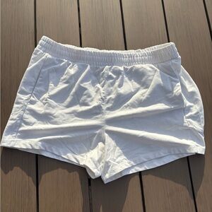 All in Motion Women's White Athletic Shorts